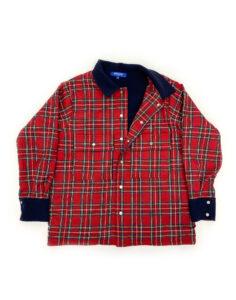 SHIRT RED PLAID