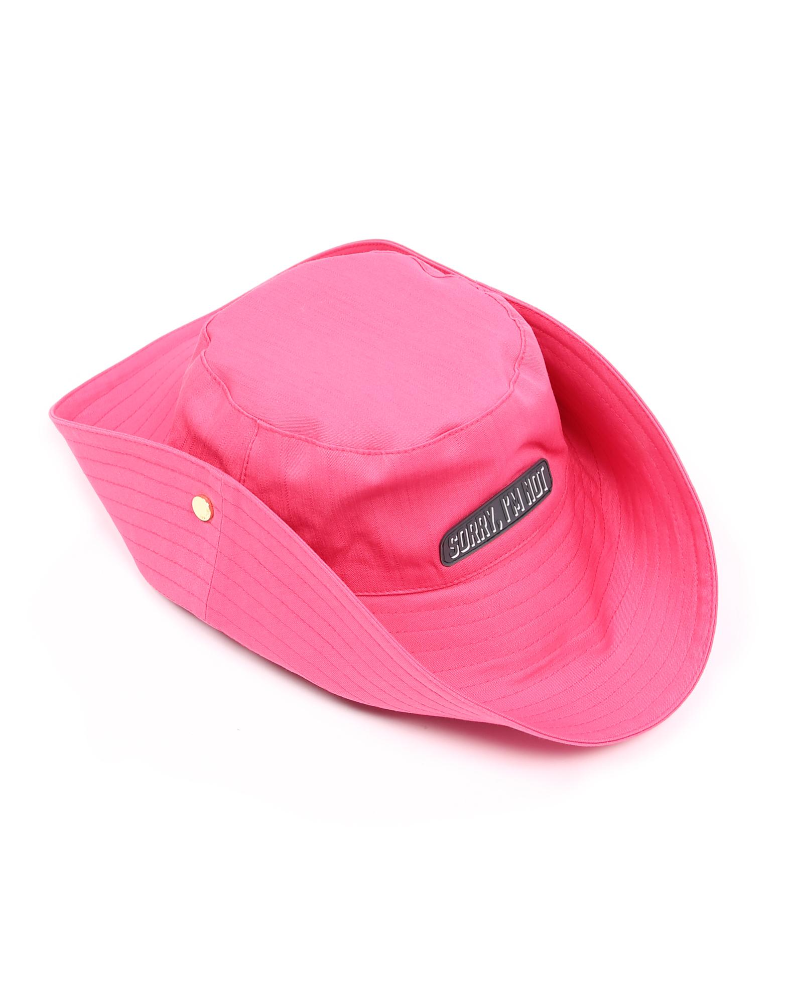 PANAMA HAT PINK COWBOY