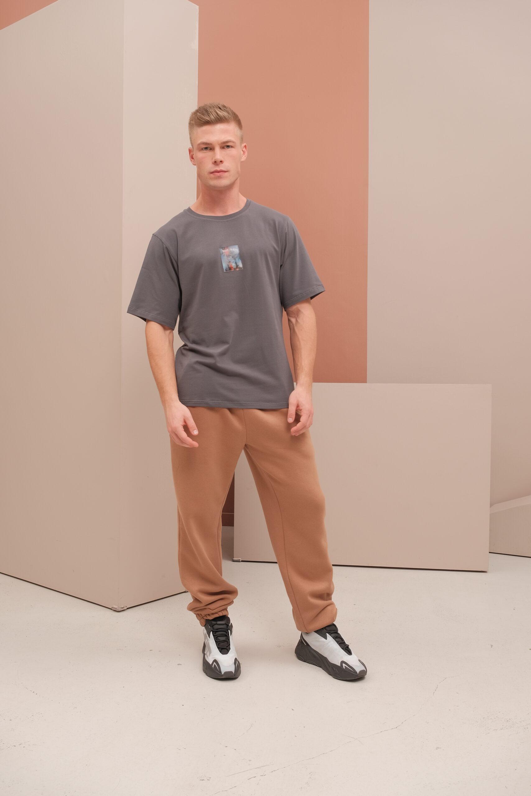 Футболка Mood Swings Grey Oversized